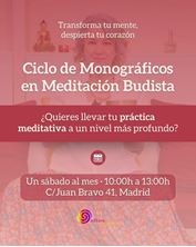Imagen de MONOGRÁFICOS EN MEDITACIÓN BUDISTA