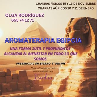 Imagen de CURSO DE AROMATERAPIA EGIPCIA EN BILBAO