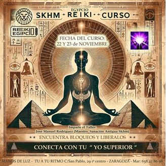 Imagen de TALLER SKHM REIKI EGIPCIO EN ZARAGOZA