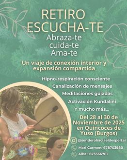 Imagen de RETIRO ESCUCHA-TE