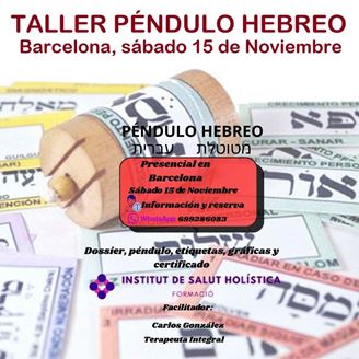 Imagen de TALLER PÉNDULO HEBREO