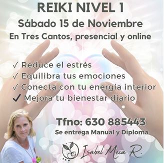 Imagen de CURSOS REIKI NIVEL I MADRID