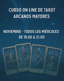 Imagen de CURSO DE TAROT *Arcanos Mayores*
