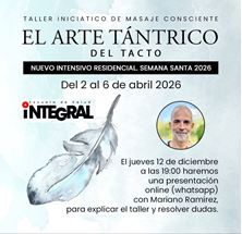 Imagen de TALLER EL ARTE TÁNTRICO DEL TACTO