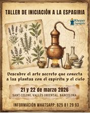 Imagen de TALLER DE INICIACIÓN A LA ESPAGIRIA