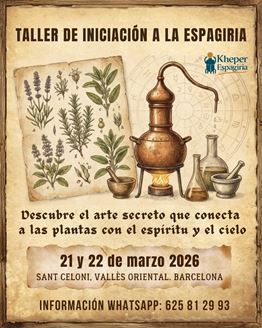 Imagen de TALLER DE INICIACIÓN A LA ESPAGIRIA