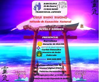 Imagen de CURSO REIKI JAPONÉS NIVEL I