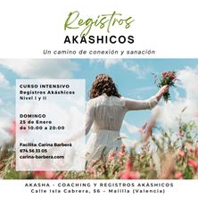 Imagen de CURSO INTENSIVO DE REGISTROS AKASHICOS NIVELES I, II EN VALENCIA