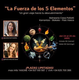 Imagen de RETIRO FIN DE SEMANA - LA FUERZA DE LOS 5 ELEMENTOS