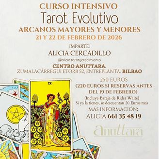 Imagen de CURSO INTENSIVO DE TAROT EVOLUTIVO EN BILBAO