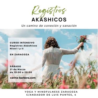 Imagen de CURSO INTENSIVO DE REGISTROS AKASHICOS NIVELES I, II EN ZARAGOZA
