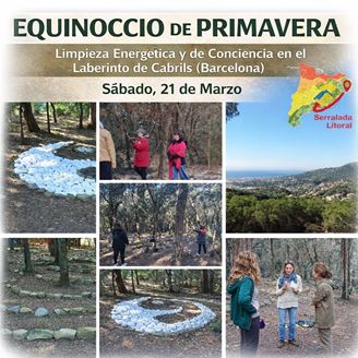 Imagen de EQUINOCCIO DE PRIMAVERA Laberinto de Cabrils