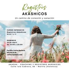 Imagen de CURSO INTENSIVO DE REGISTROS AKASHICOS NIVELES I, II EN VALENCIA