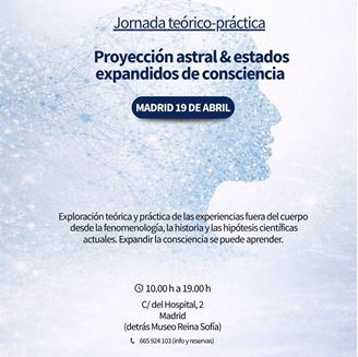 Imagen de JORNADA PROYECCIÓN  ASTRAL Y ESTADOS EXPANDIDOS DE CONSCIENCIA
