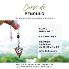 Imagen de CURSO DE PÉNDULO EN ZARAGOZA