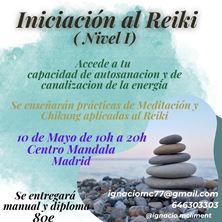 Imagen de INICIACIÓN AL REIKI - NIVEL I EN MADRID