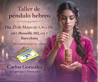 Imagen de TALLER PÉNDULO HEBREO