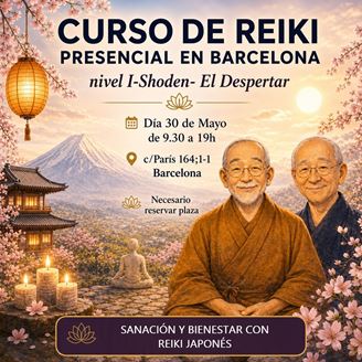 Imagen de CURSO REIKI JAPONÉS NIVEL I