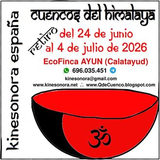 Imagen de RETIRO CUENCOS TIBETANOS - KINESONORA ESPAÑA