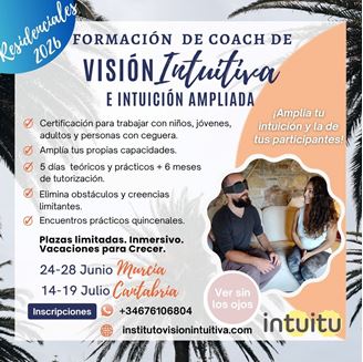 Imagen de FORMACIÓN DE COACH DE VISIÓN INTUITIVA E INTUICIÓN AMPLIADA