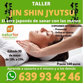 Imagen de TALLER DE JIN SHIN JYUTSU