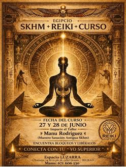 Imagen de TALLER SKHM REIKI EGIPCIO EN BILBAO