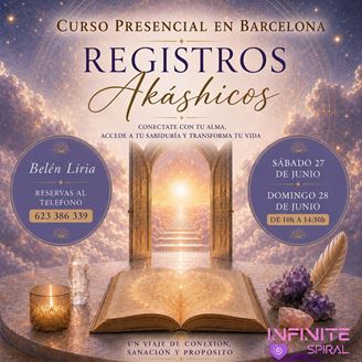 Imagen de CURSO DE REGISTROS AKÁSHICOS EN BARCELONA