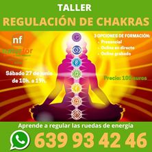 Imagen de TALLER REGULACIÓN DE CHAKRAS