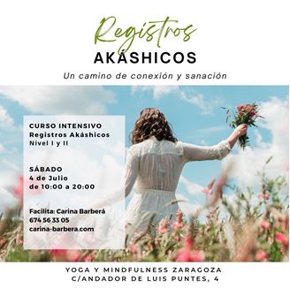 Imagen de CURSO INTENSIVO DE REGISTROS AKASHICOS NIVELES I, II EN ZARAGOZA