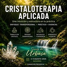 Imagen de FORMACIÓN PRESENCIAL CRISTALOTERAPIA  APLICADA