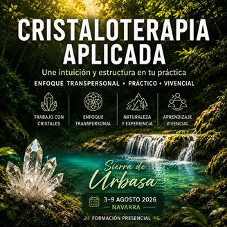 Imagen de FORMACIÓN PRESENCIAL CRISTALOTERAPIA  APLICADA