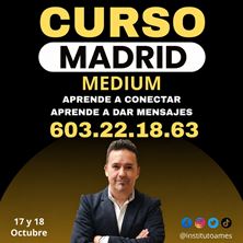 Imagen de CURSO DE MEDIUM EN MADRID