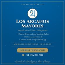 Imagen de CURSO DE TAROT ARCANOS MAYORES