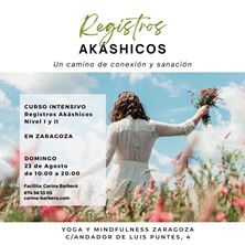 Imagen de CURSO INTENSIVO DE REGISTROS AKASHICOS NIVELES I, II EN ZARAGOZA