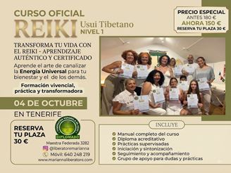 Imagen de CURSO REIKI USUI TENERIFE