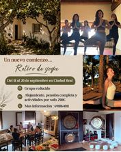 Imagen de RETIRO DE YOGA EN CIUDAD REAL