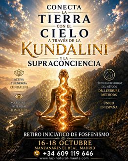 Imagen de RETIRO INICIÁTICO DE FOSFENISMO ACTIVA TU KUDALINI, DESPIERTA TU GLÁNDULA PINEAL