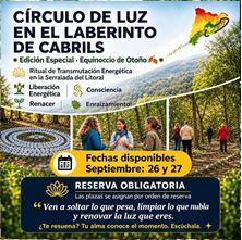 Imagen de CÍRCULO DE LUZ EN EL LABERINTO DE CABRILS 