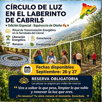 Imagen de CÍRCULO DE LUZ EN EL LABERINTO DE CABRILS 