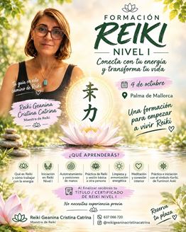 Imagen de FORMACION REIKI NIVEL I PALMA DE MALLORCA