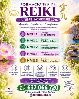 Imagen de FORMACIONES DE REIKI EN PALMA DE MALLORCA