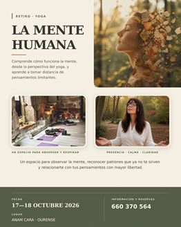 Imagen de RETIRO EN OURENSE - LA MENTE HUMANA