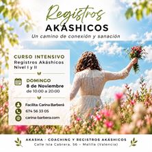 Imagen de CURSO INTENSIVO DE REGISTROS AKASHICOS NIVELES I, II EN VALENCIA
